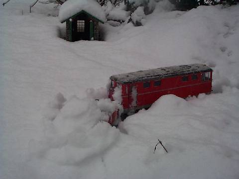 Viel Schnee zu rumen